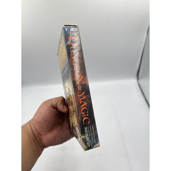 Dungeon Magic: Sword of the Elements - Nintendo NES  Dungeon Magic: Sword of the Elements (NES) CIB w/Manual + Map Authentic Working